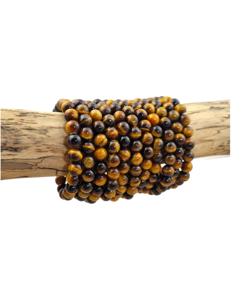Bracelet oeil de tigre perles A