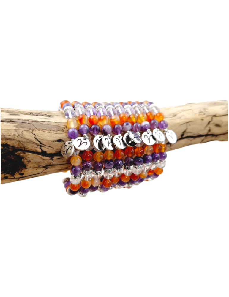 Bracelet zodiaque perles A