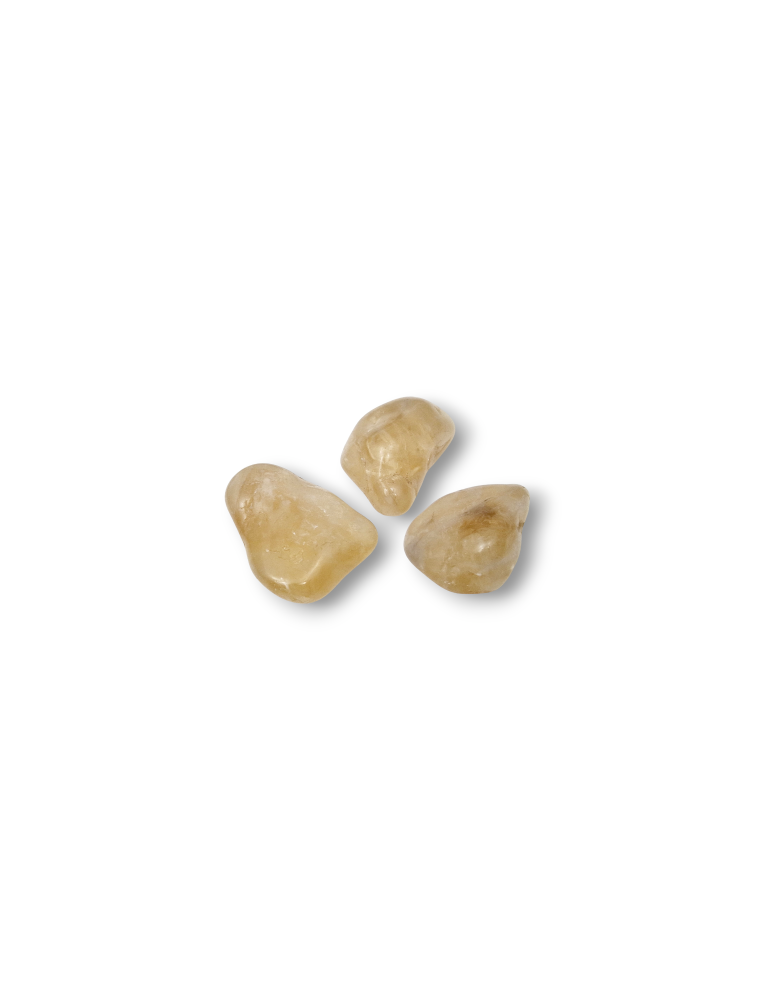natural citrine tumbled stones A