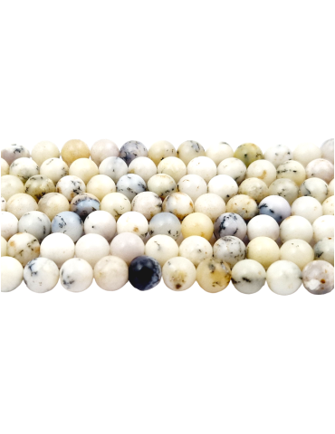Fil Agate dendrite perles A
