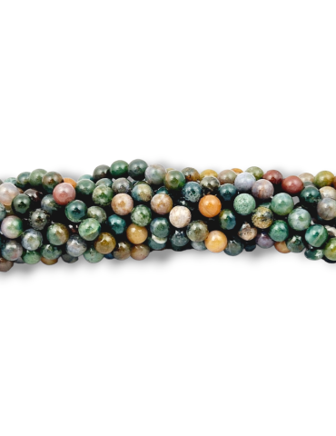 Fil Agate Indienne perle AA