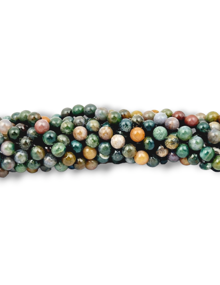 Fil Agate Indienne perle AA