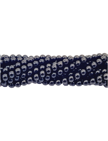 Fil Obsidienne noire perles A