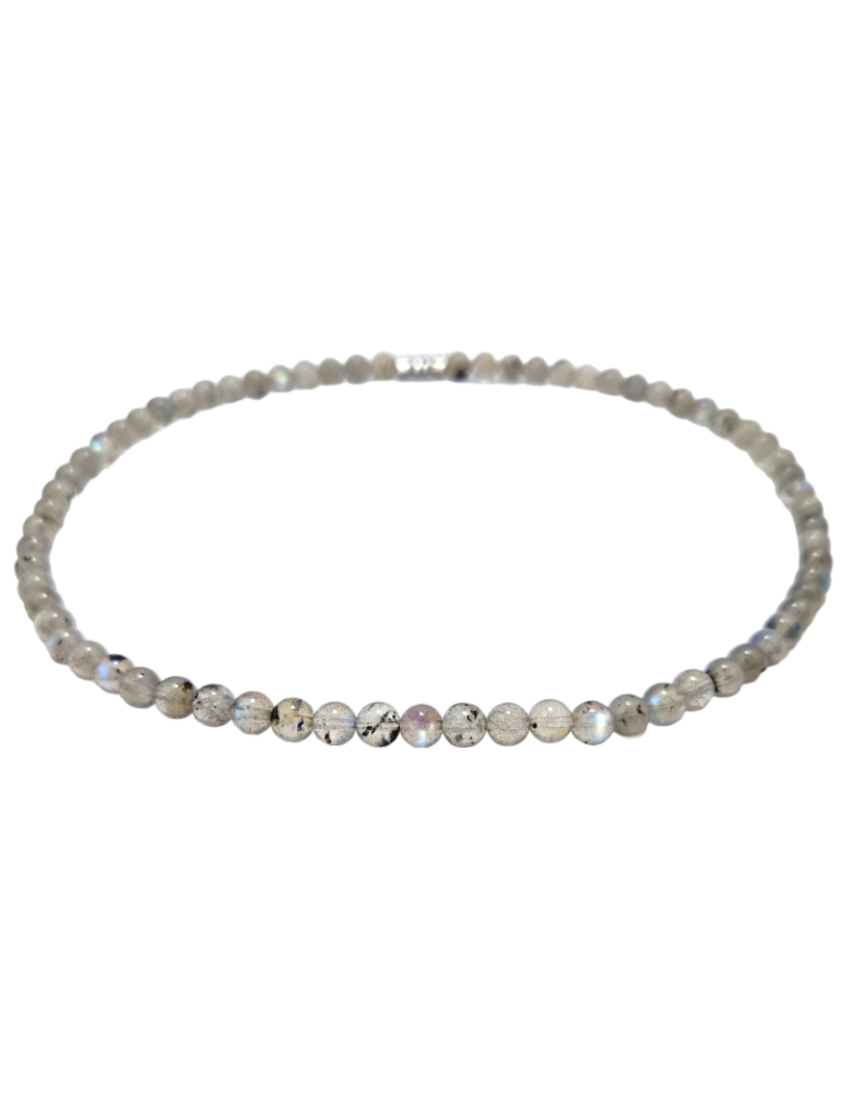 Collier Labradorite perles AA