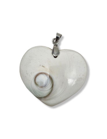 Pendentif coeur œil de Ste-Lucie A