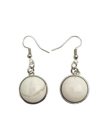 Boucles d'oreilles rondes