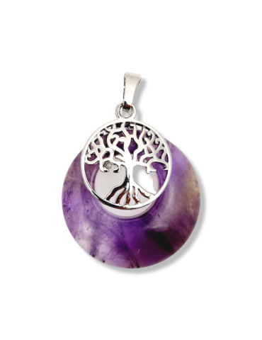 Pendentif donut arbre de vie