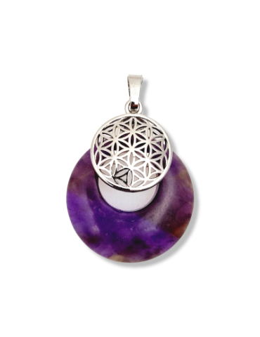 Flower of Life donut pendant