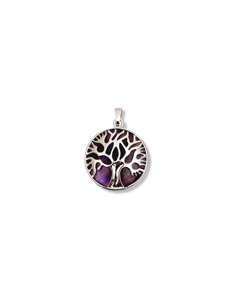 Pendentif métal arbre de vie
