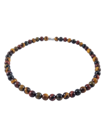 Collier 3 oeils perles AA