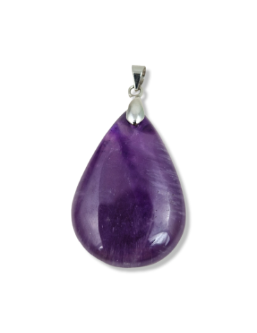 Pendentif Améthyste foncée A