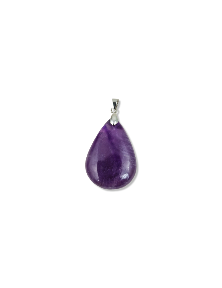 Pendentif Améthyste foncée A