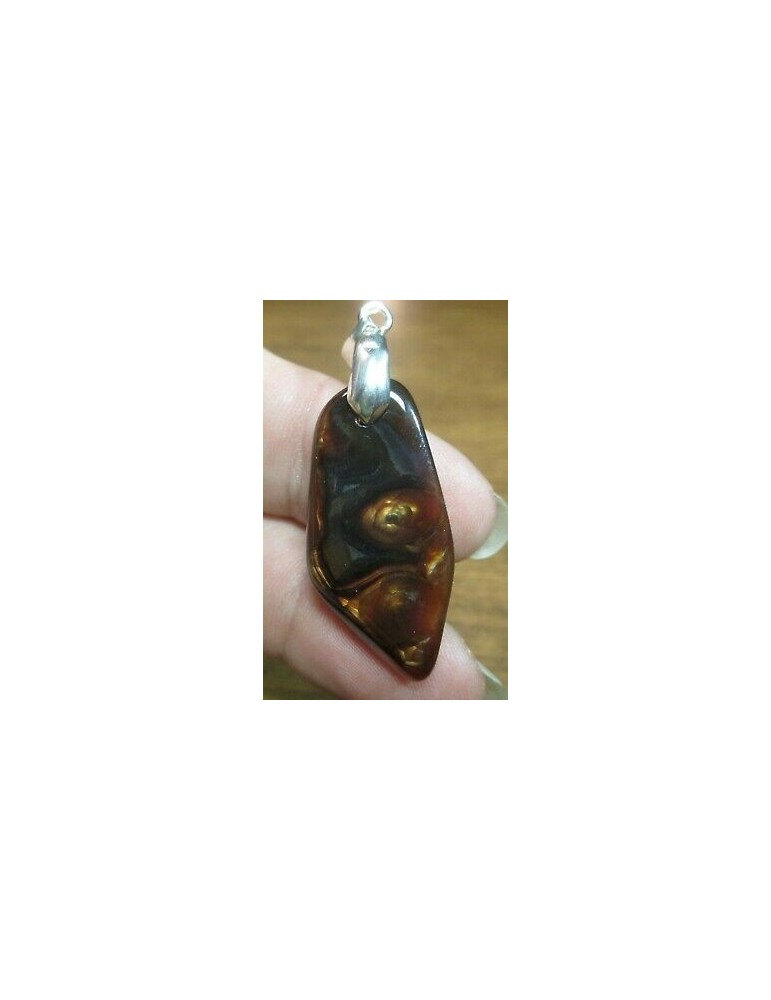 Pendentif Agate De Feu A