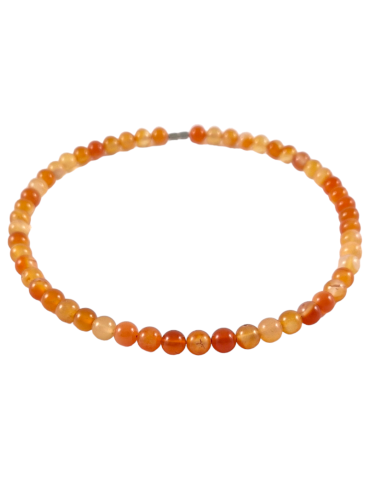 Collier cornaline perles A