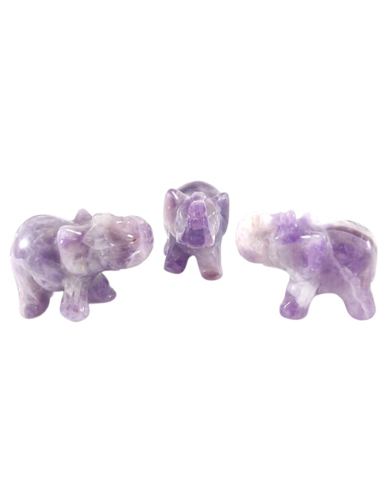 Eléphant sculpté 4 cm