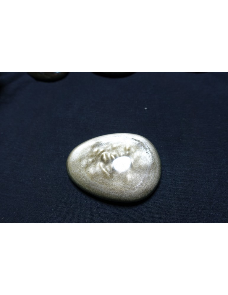 Silver Obsidian Stone Silver Obsidian Stone