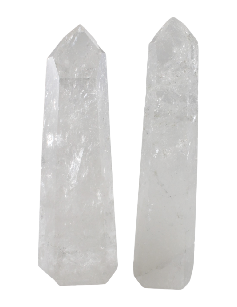 Prisme cristal de roche XL