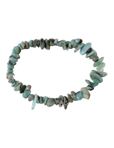 Bracelet Chips Larimar Lot de 10