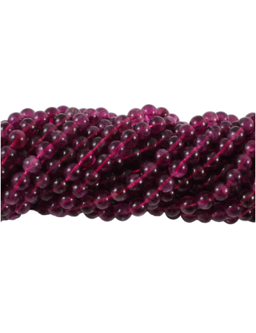 Violette Fluorit Perlen A
