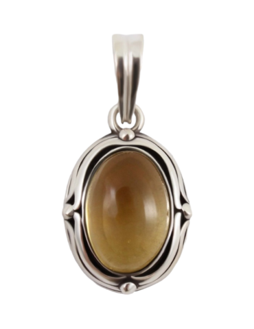 Pendentif Amaryllis argent 925 5