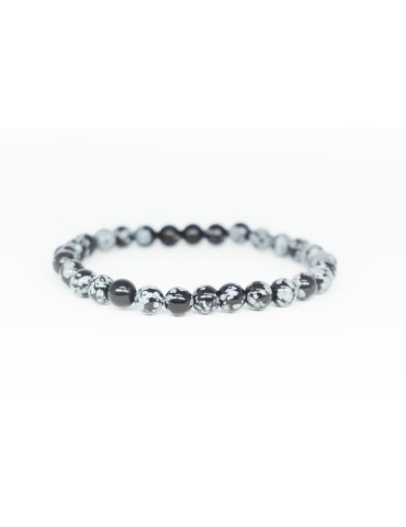 Snowflake Obsidian