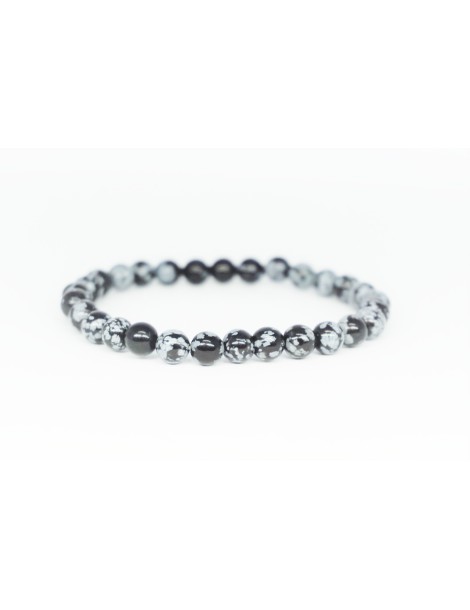 Snowflake Obsidian