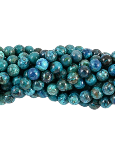 AAA Chrysocolla bead thread