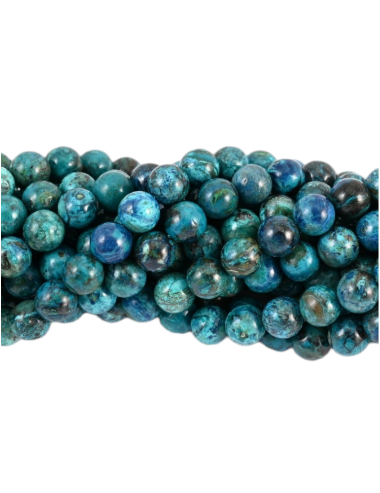 AAA Chrysocolla bead thread