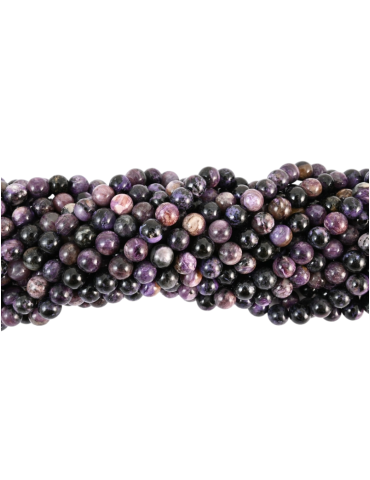 Fil Charoïte perles AA