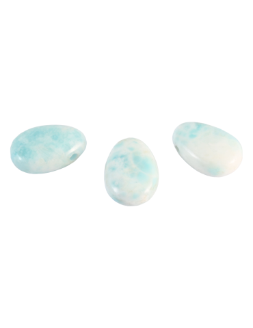 Pendentifs percés travers Aragonite lot x3 AA