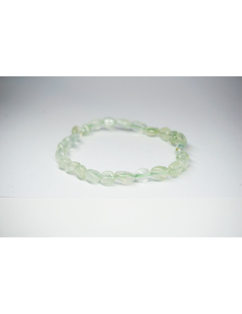 Prehnite Pebble Bracelet