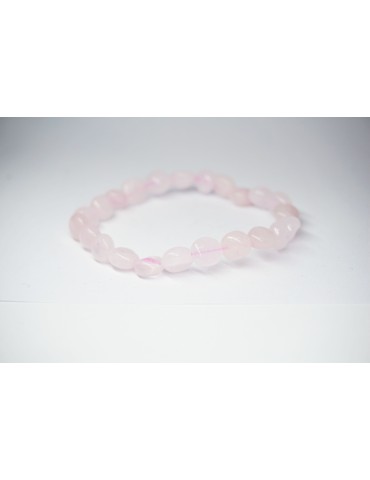 Bracelet Quartz rose petit galet