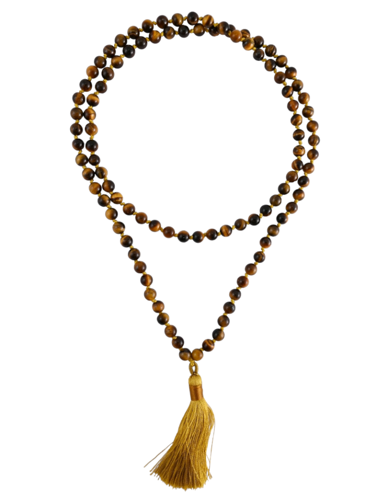 Tiger Eye Mala 108 beads