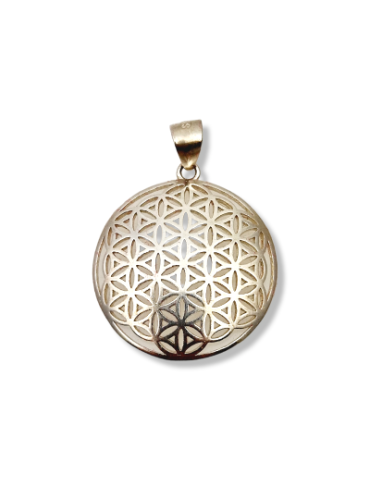 Pendentif Fleur de vie argent 925