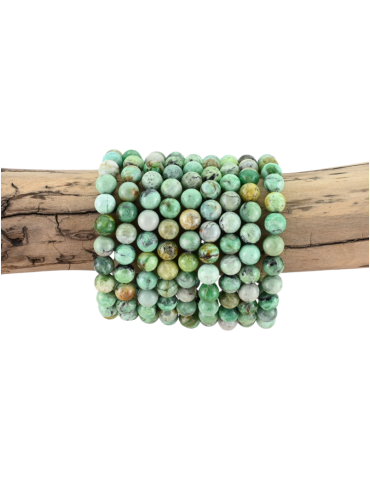 Bracelet variscite perles AAA