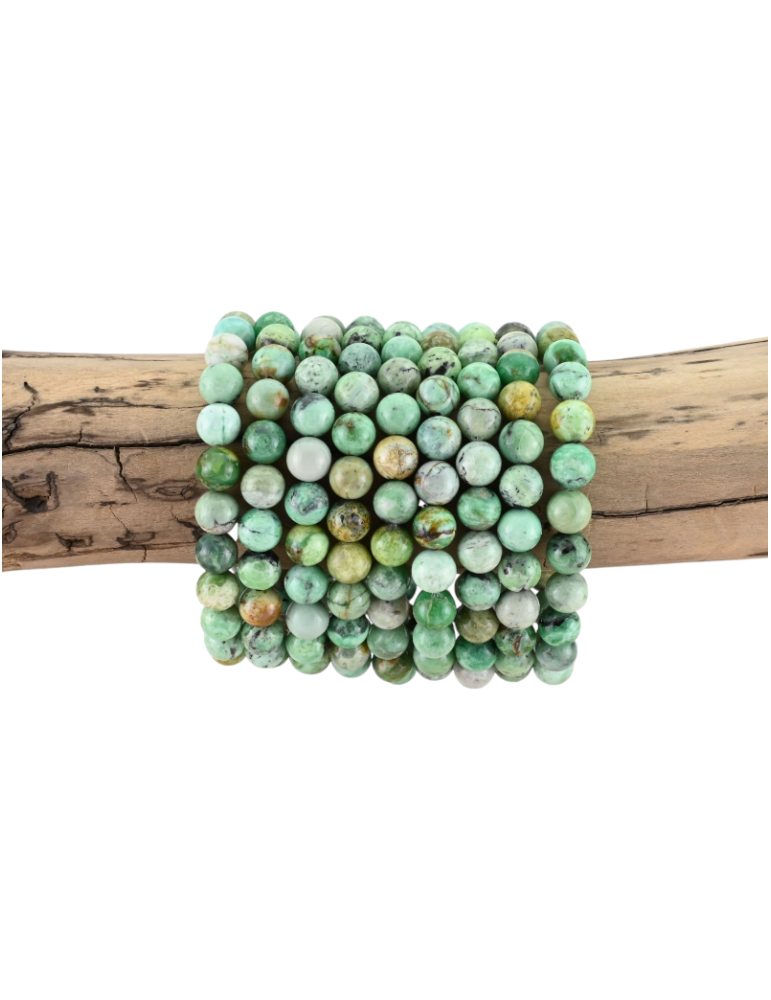 Bracelet variscite perles AAA