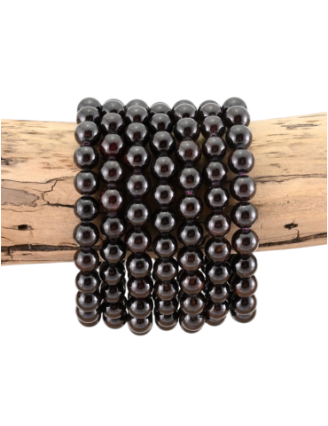 Bracelet Grenat almandin rouge perles A