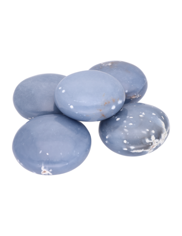 Ciottoli rotondi di angelite