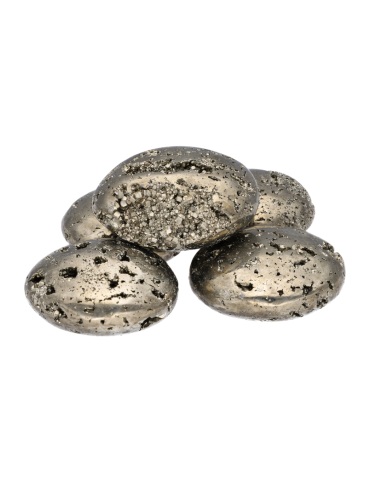 Galets ronds pyrite