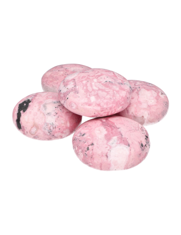 Galets ronds rhodonite