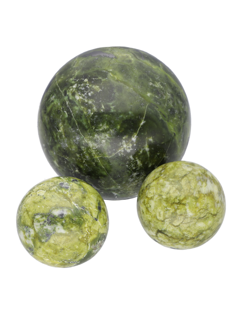 Serpentine sphere Peru