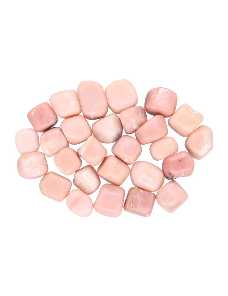 Roze opaal trommelstenen