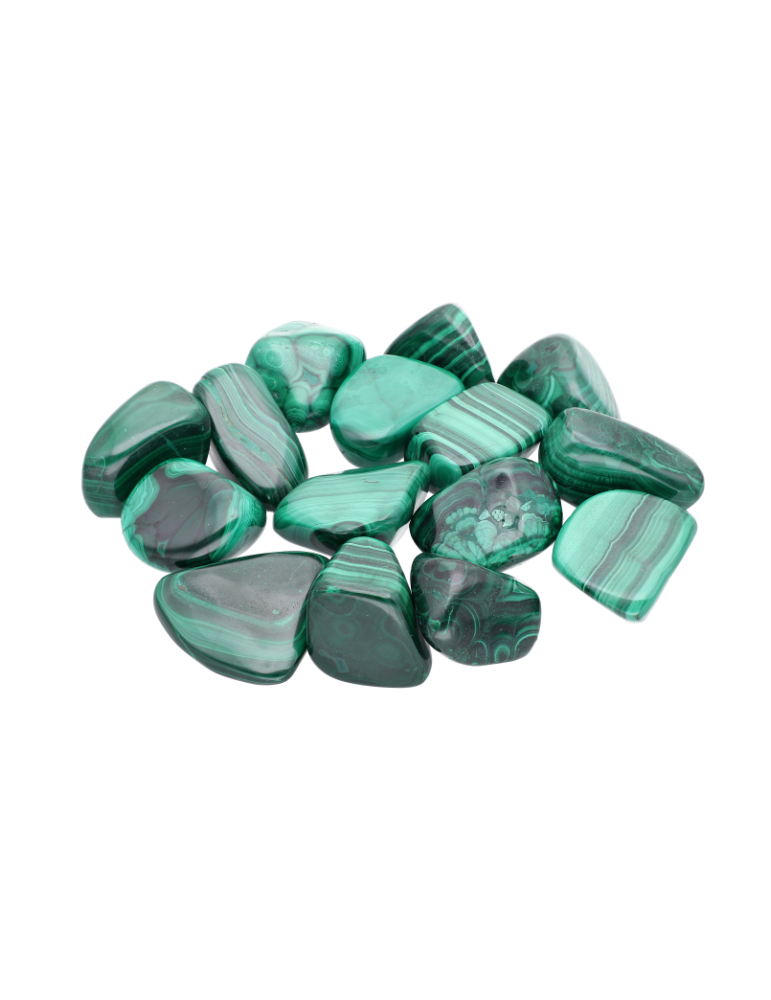 malachite pietre rotolate A