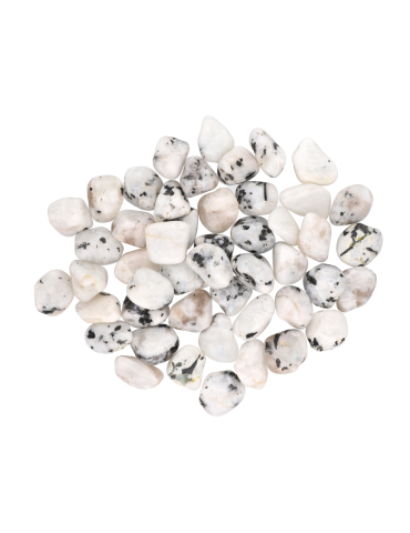 Labradorite blanche pierres roulées A