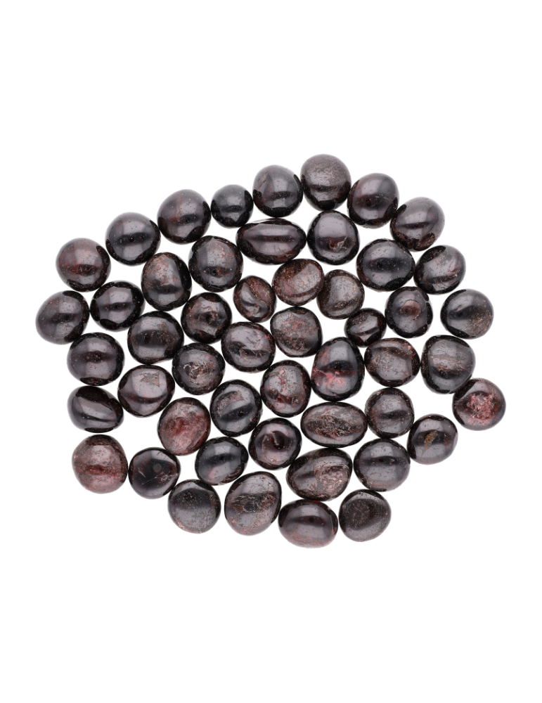 Garnet tumbled stones A