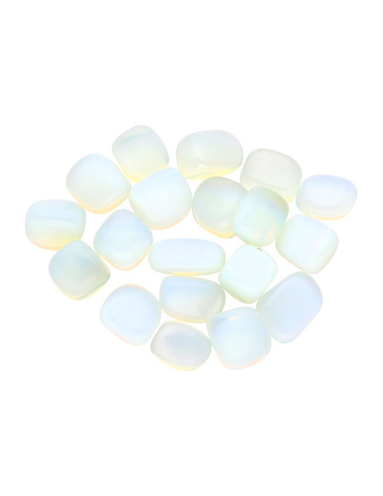 Opaline Trommelsteine