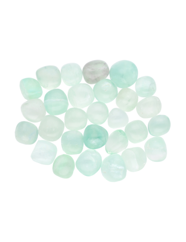 copia di fluorite verde pietre burattate A