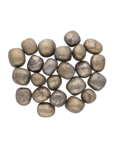 Pyrit Trommelsteine A