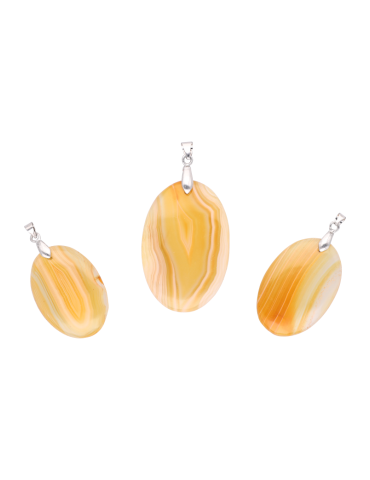 Pendentif Agate Botswana...