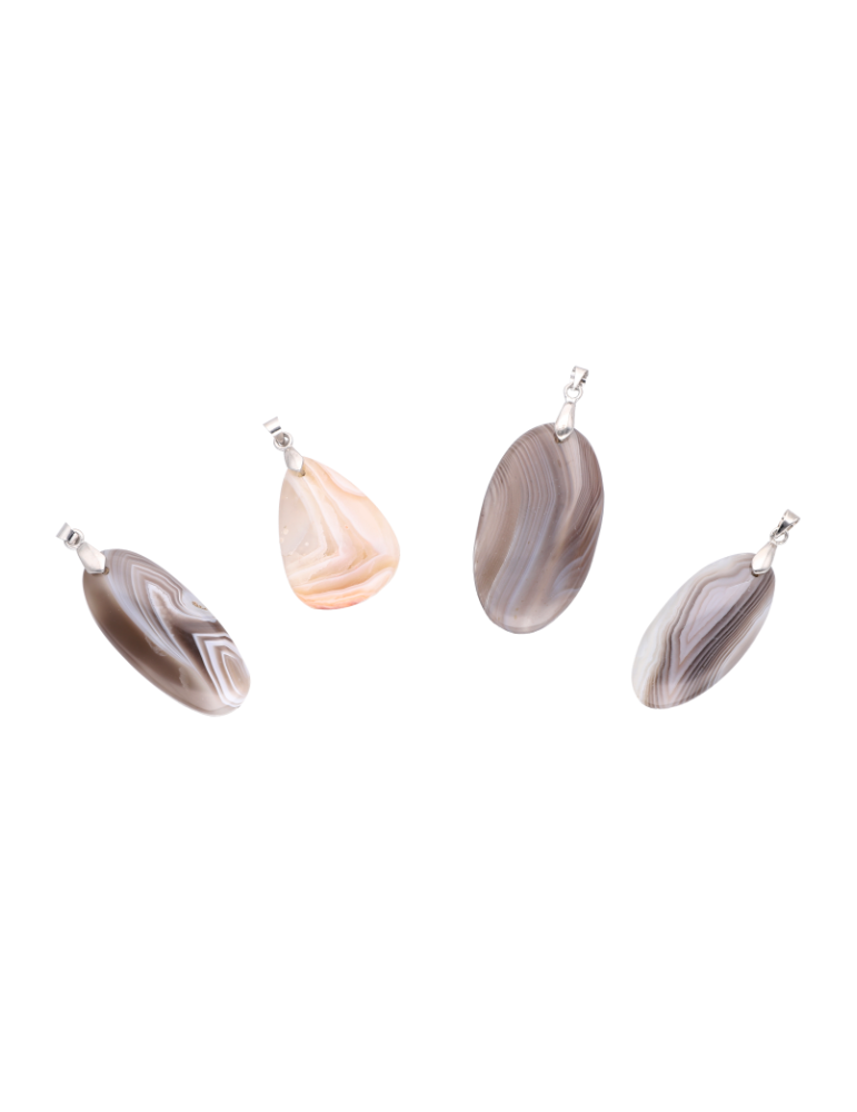Pendentif Agate Botswana A